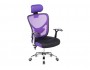 Lody 1 фиолетовое / черное Компьютерное кресло распродажа
