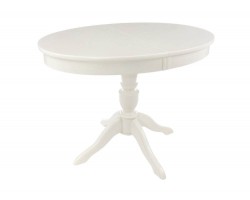 Обеденный стол Arno без патины / молочный деревянный