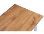 Денвер Лофт 120 25 мм дуб вотан / белый матовый Стол деревянный от производителя