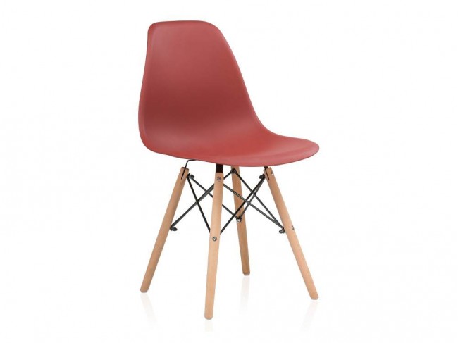 Eames PC-015 bordeaux Стул деревянный фото