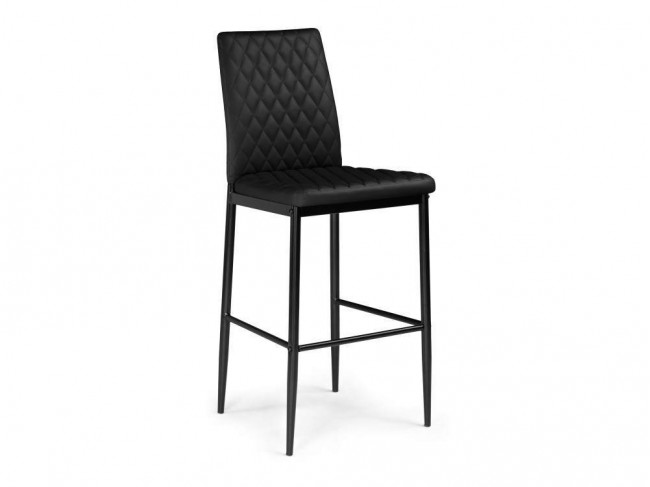 Teon черный / черный Барный стул фото