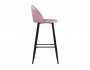 Dodo 1 pink with edging / black Барный стул от производителя