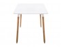 Table 120 white / wood Стол распродажа