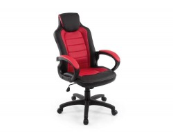 Офисное кресло Kadis темно-красное / черное Компьютерное