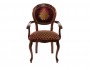 Кресло Adriano 2 вишня / патина Стул деревянный фото
