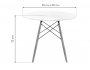 Table 90 white / wood Стол деревянный купить