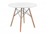 Table 90 white / wood Стол деревянный распродажа