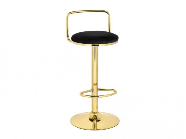 Lusia black / gold Барный стул фото