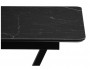 Бугун 120(160)х80 черный мрамор / черный Керамический стол от производителя